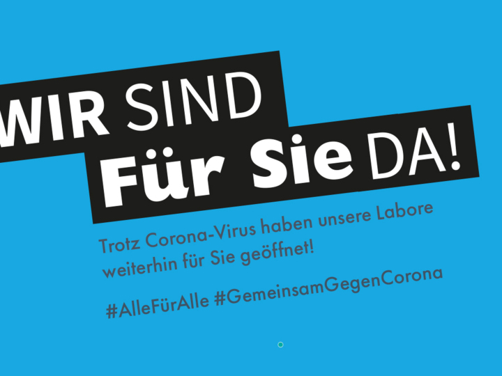 Aktuelle Kundeninformation: #GemeinsamGegenCorona